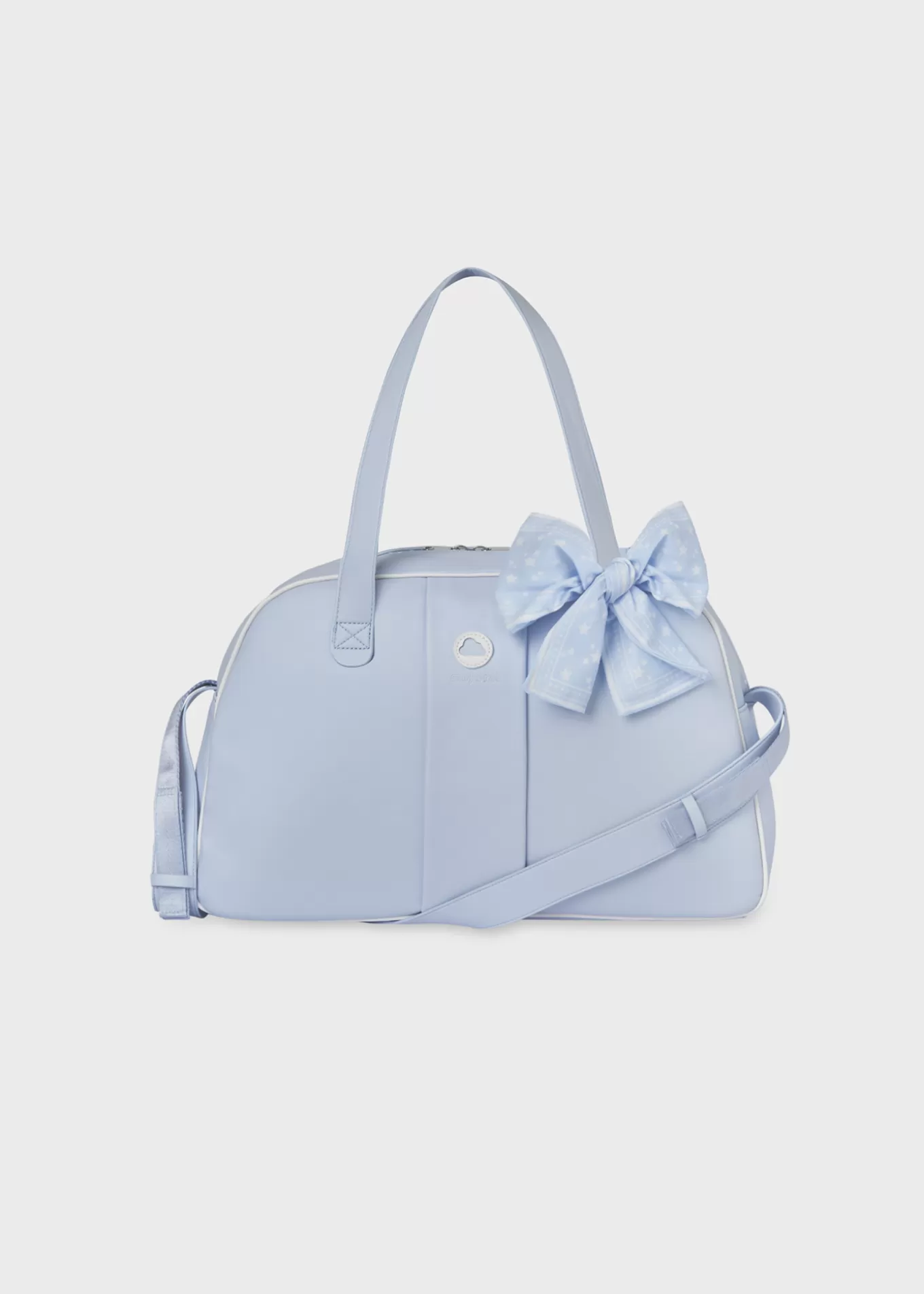 Bolsos De Maternidad^Mayoral Bolso maternidad lazo bebé Babyblue