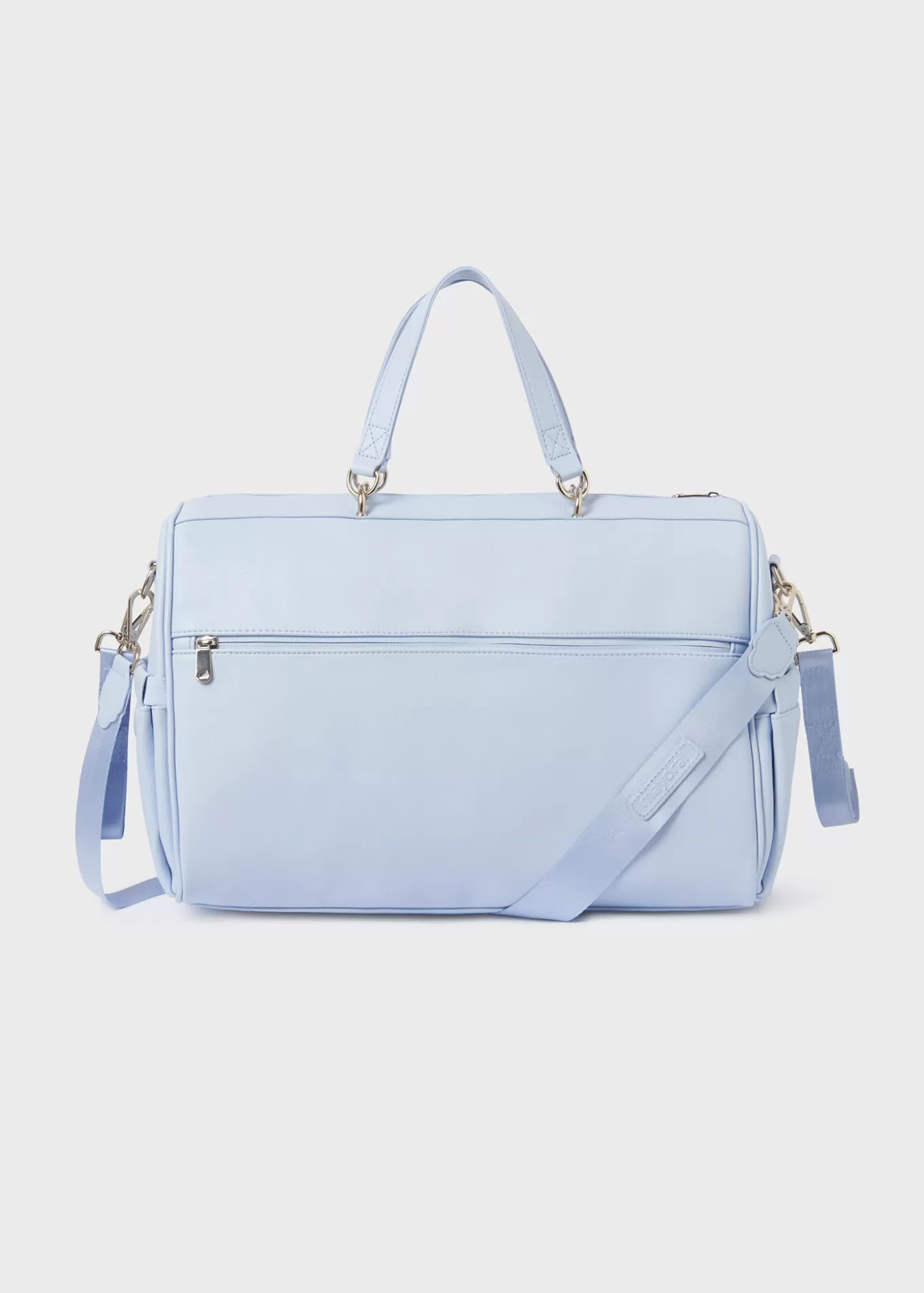 Bolsos De Maternidad^Mayoral Bolso maternidad volante bebé Babyblue