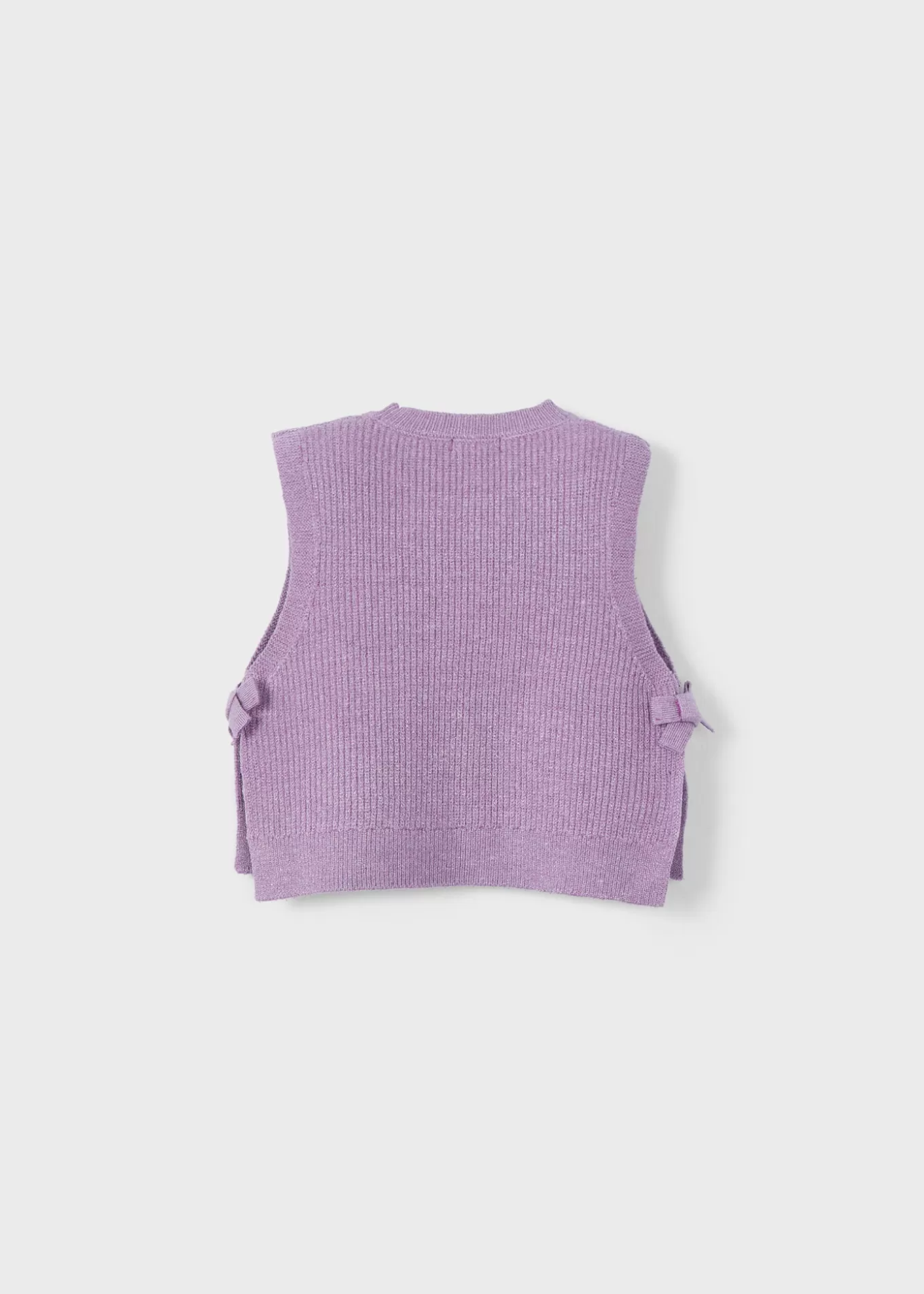 Abrigos Y Chaquetas^Mayoral Chaleco tricot niña Violetavigoré