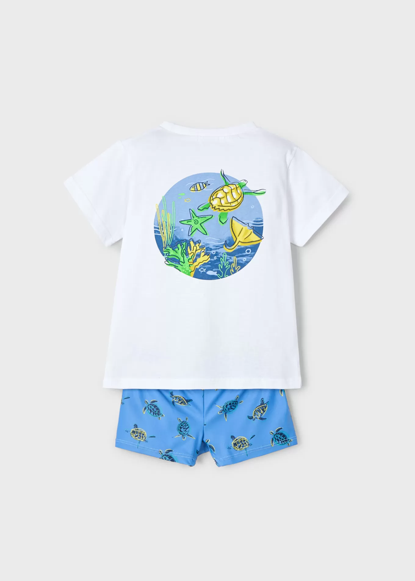 Bañadores^Mayoral Conjunto bañador y camiseta protección solar niño Capri