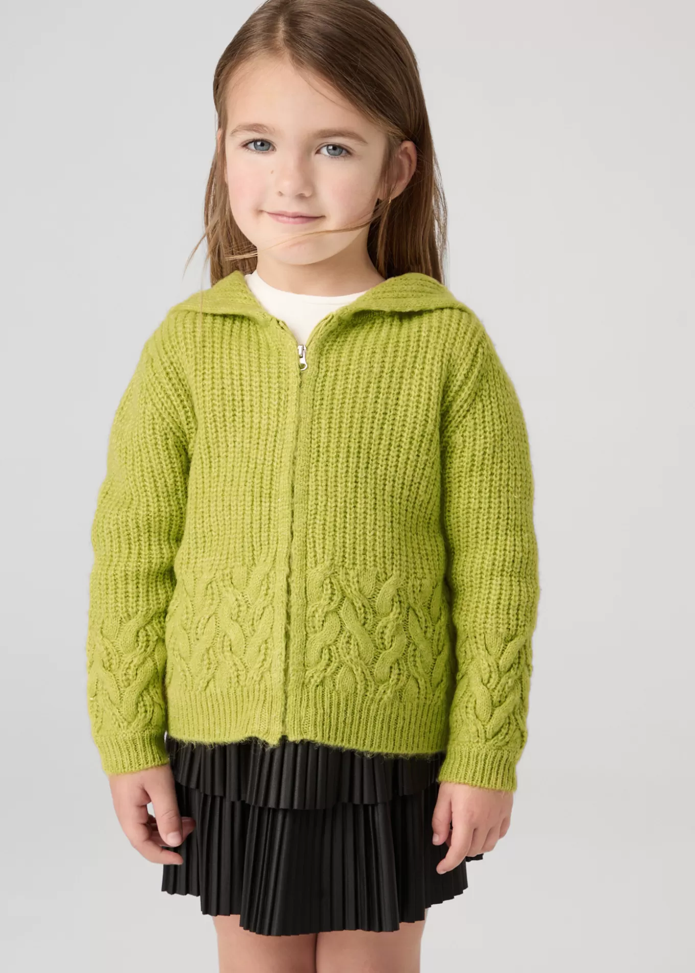 Rebecas Y Chaquetas De Punto^Mayoral Cárdigan tricot niña Citronela