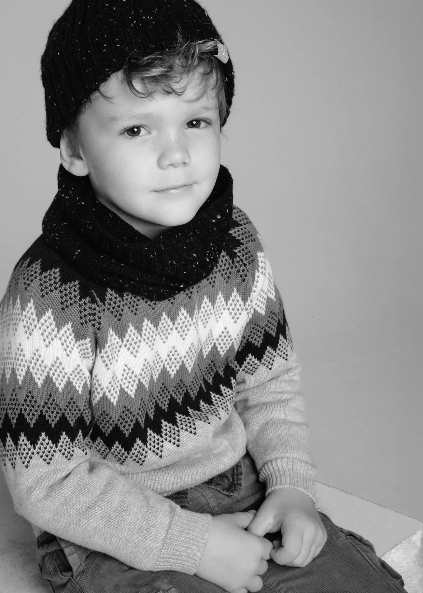 Jerséis^Mayoral Jersey jacquard posicionado niño Cenizavigoré