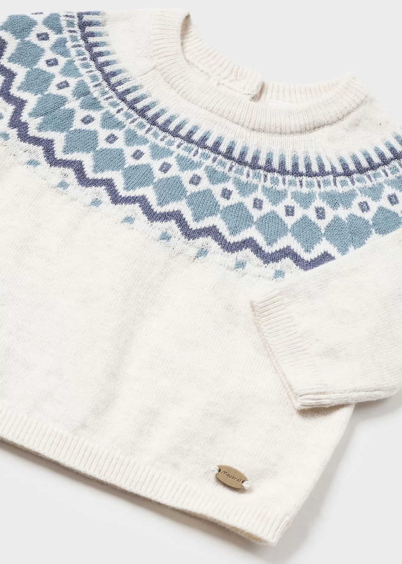 Jerséis Y Sudaderas^Mayoral Jersey motivo jacquard recién nacido Milkvigoré