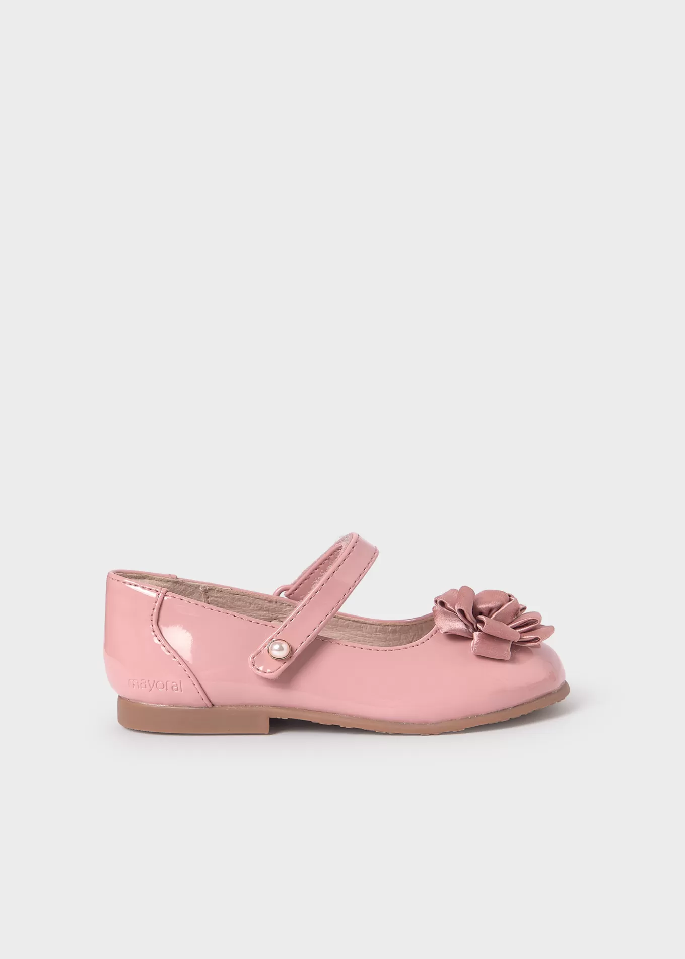 Bailarinas Y Merceditas | Bailarinas Y Merceditas^Mayoral Mercedita charol flor niña Rosa