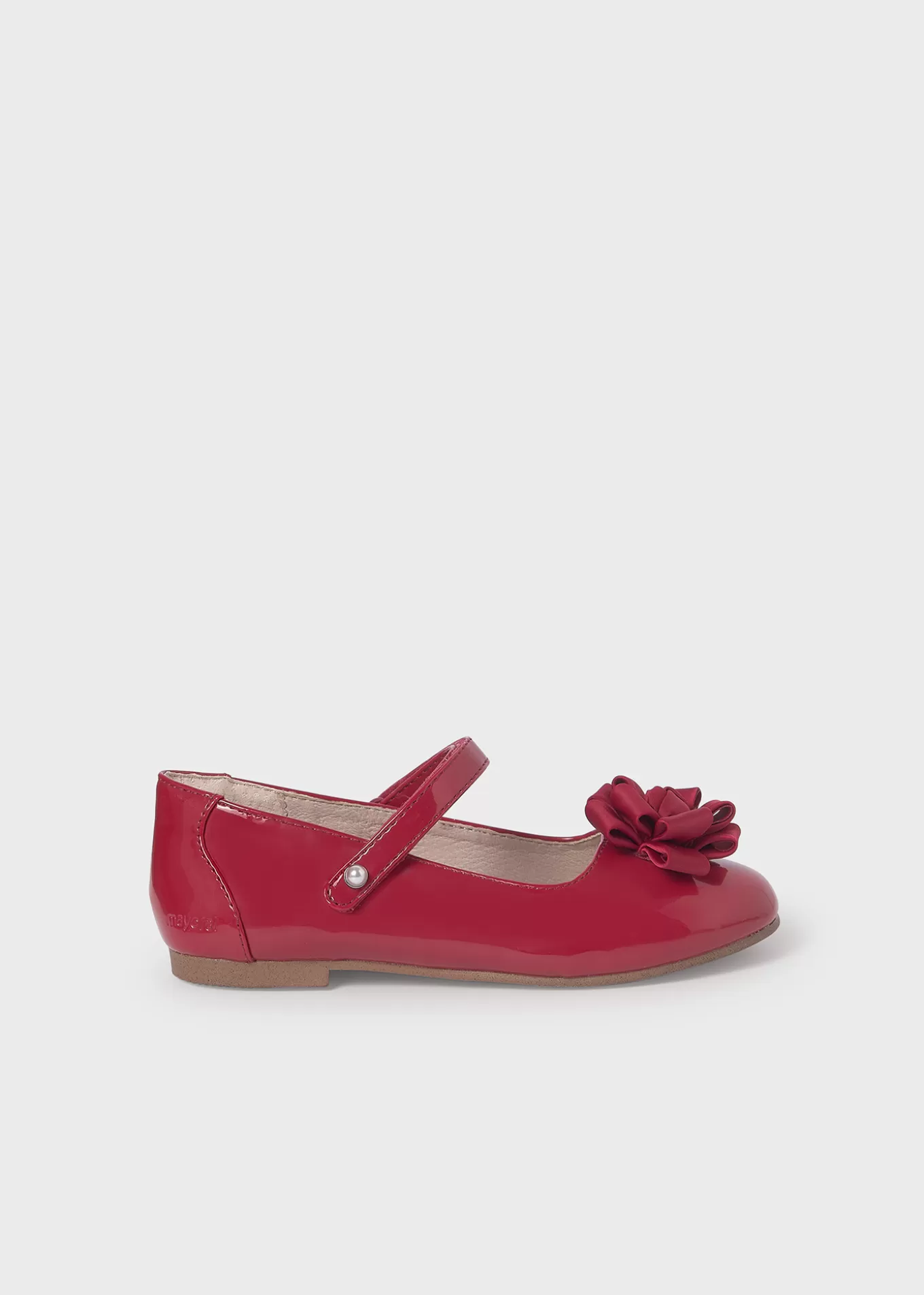 Bailarinas Y Merceditas | Bailarinas Y Merceditas^Mayoral Mercedita charol flor niña Rojo