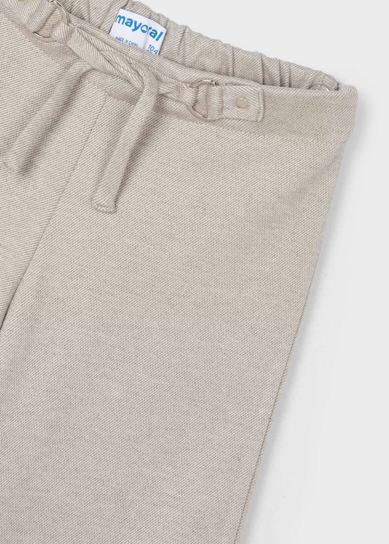 Pantalones Y Faldas^Mayoral Pantalón acampanado hebillas niña Beige