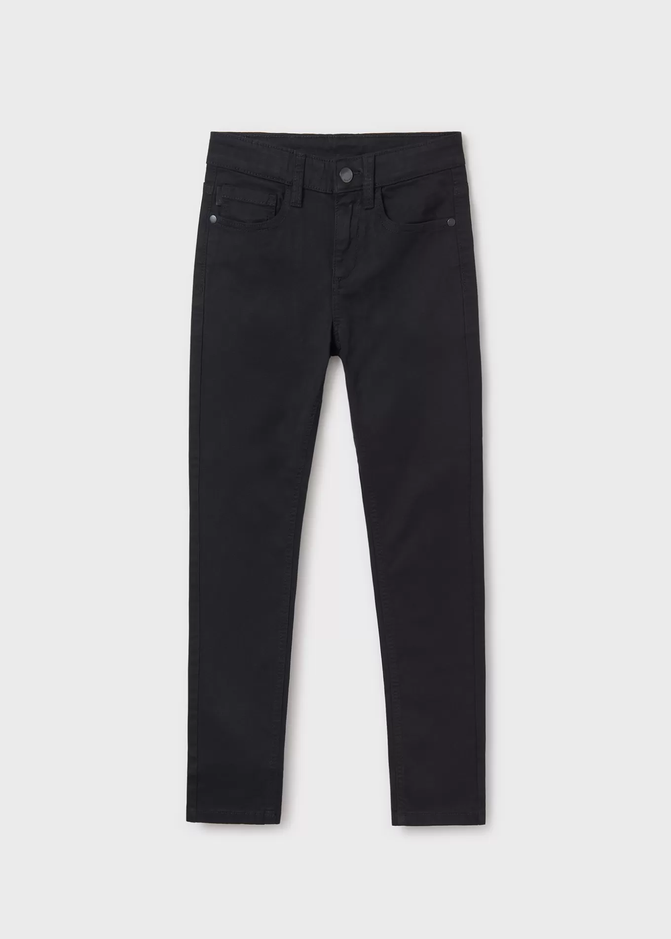 Pantalones^Mayoral Pantalón básico entallado chico Negro