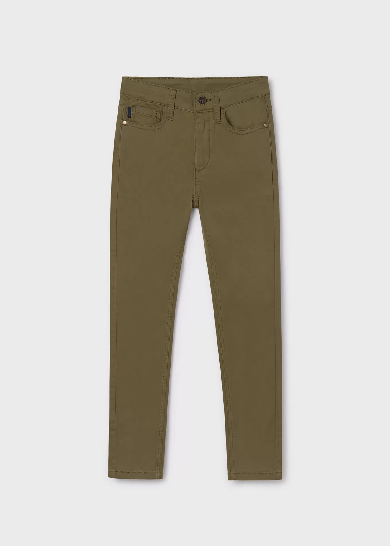 Pantalones^Mayoral Pantalón básico entallado chico Khaki