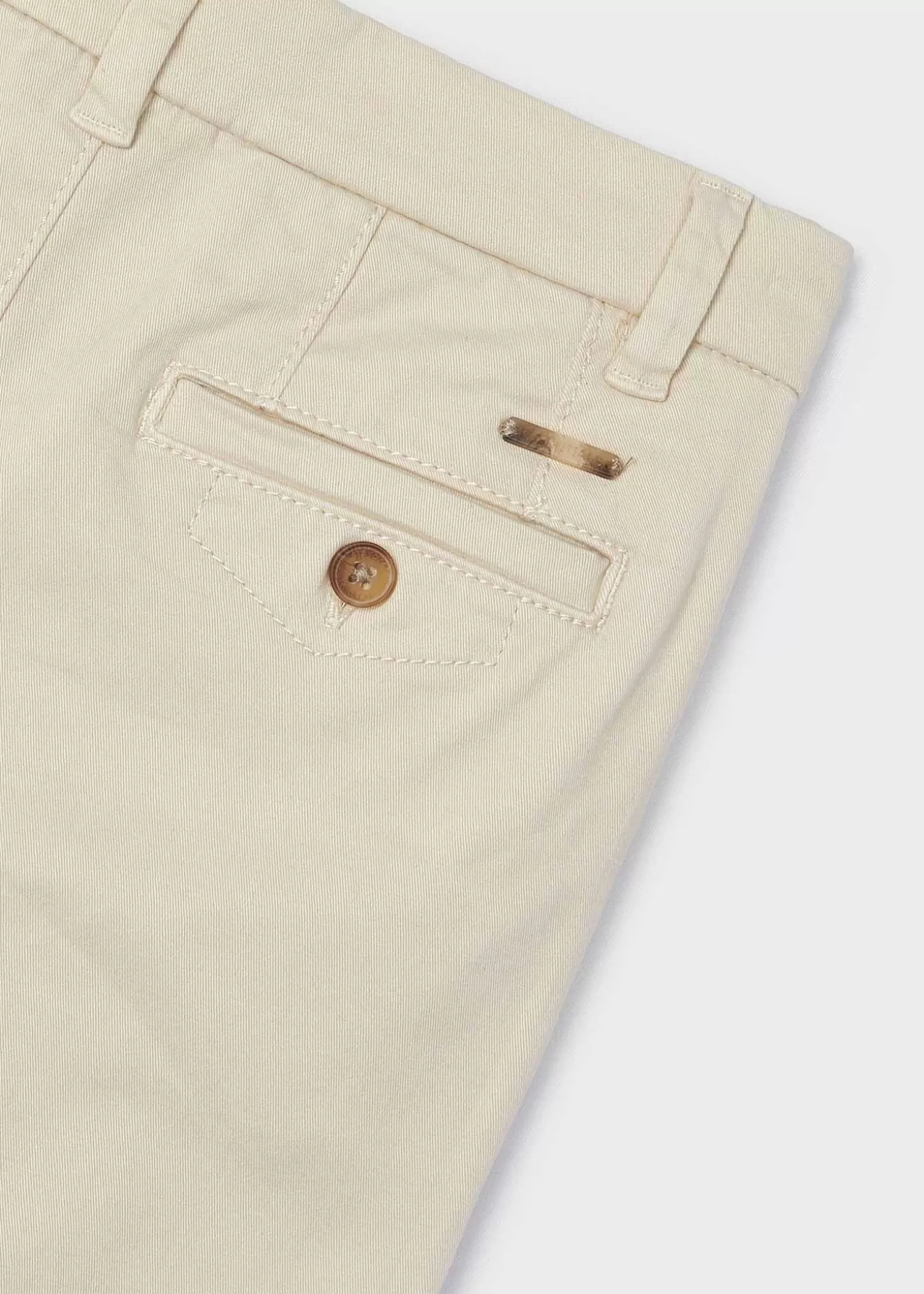 Pantalones^Mayoral Pantalón chino básico niño Darkcrema