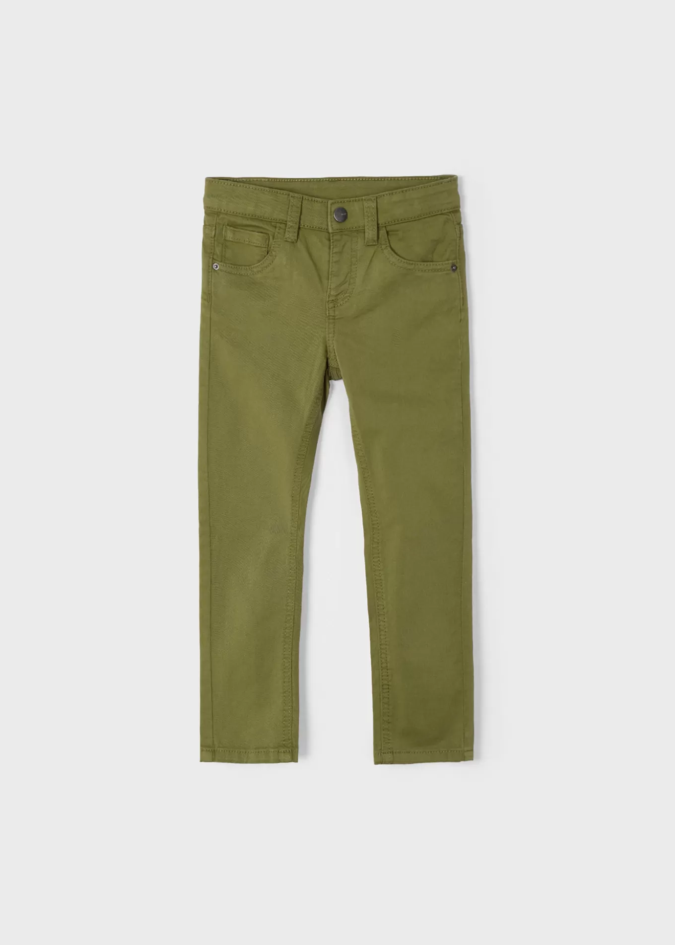 Pantalones^Mayoral Pantalón entallado básico niño Khaki