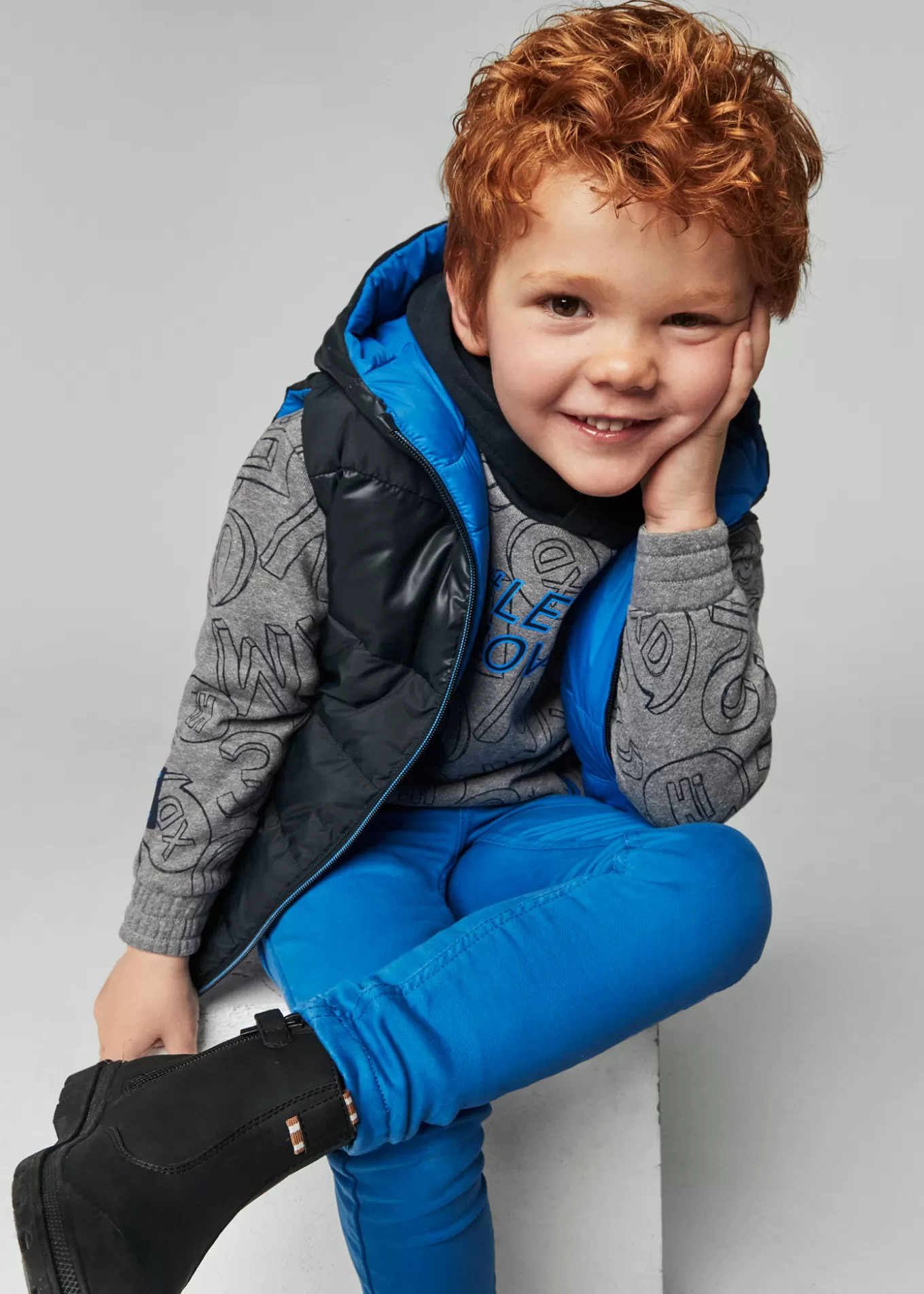Pantalones^Mayoral Pantalón entallado niño DarkCerúleo