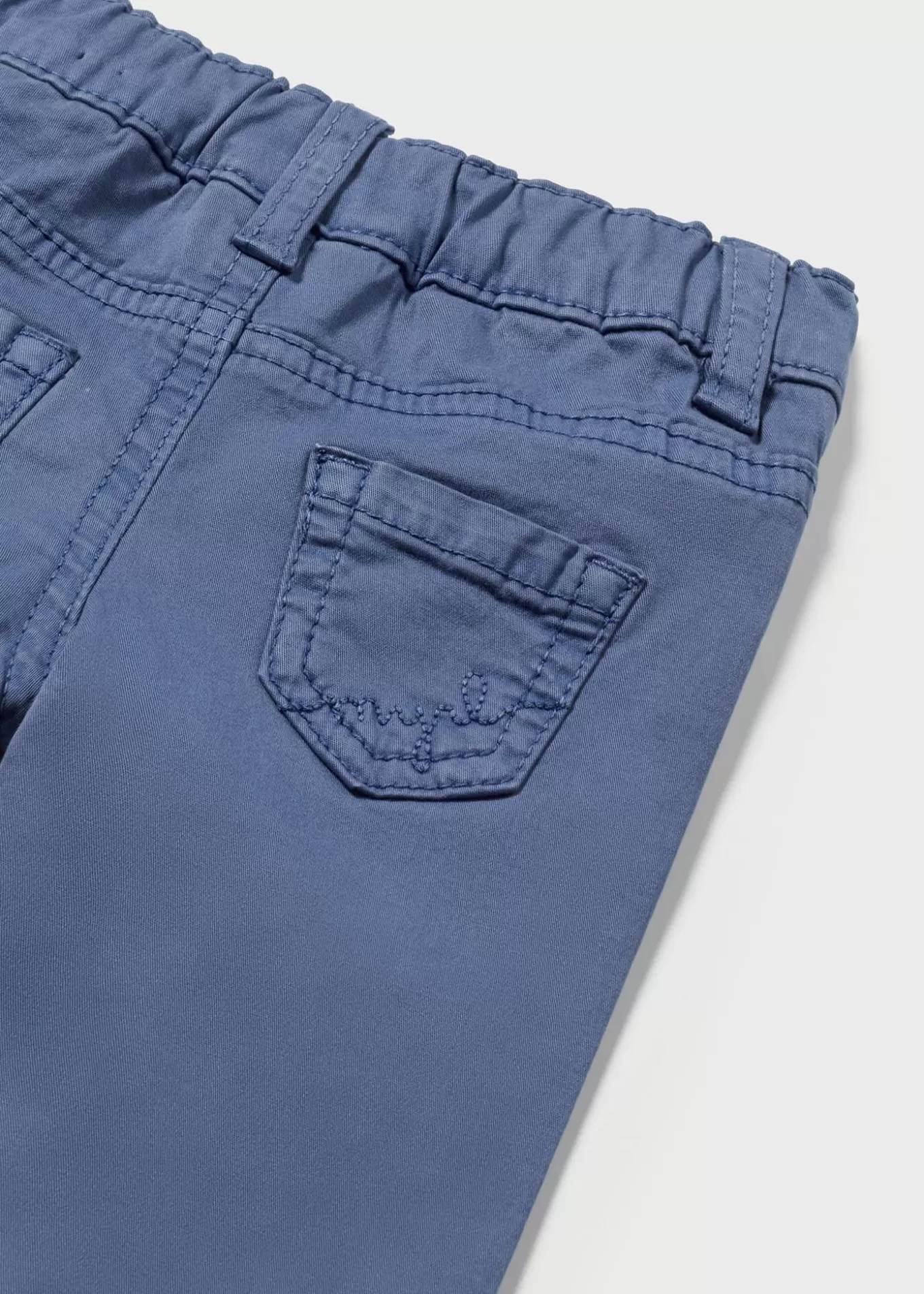 Pantalones Y Petos^Mayoral Pantalón sarga recién nacido Midblue