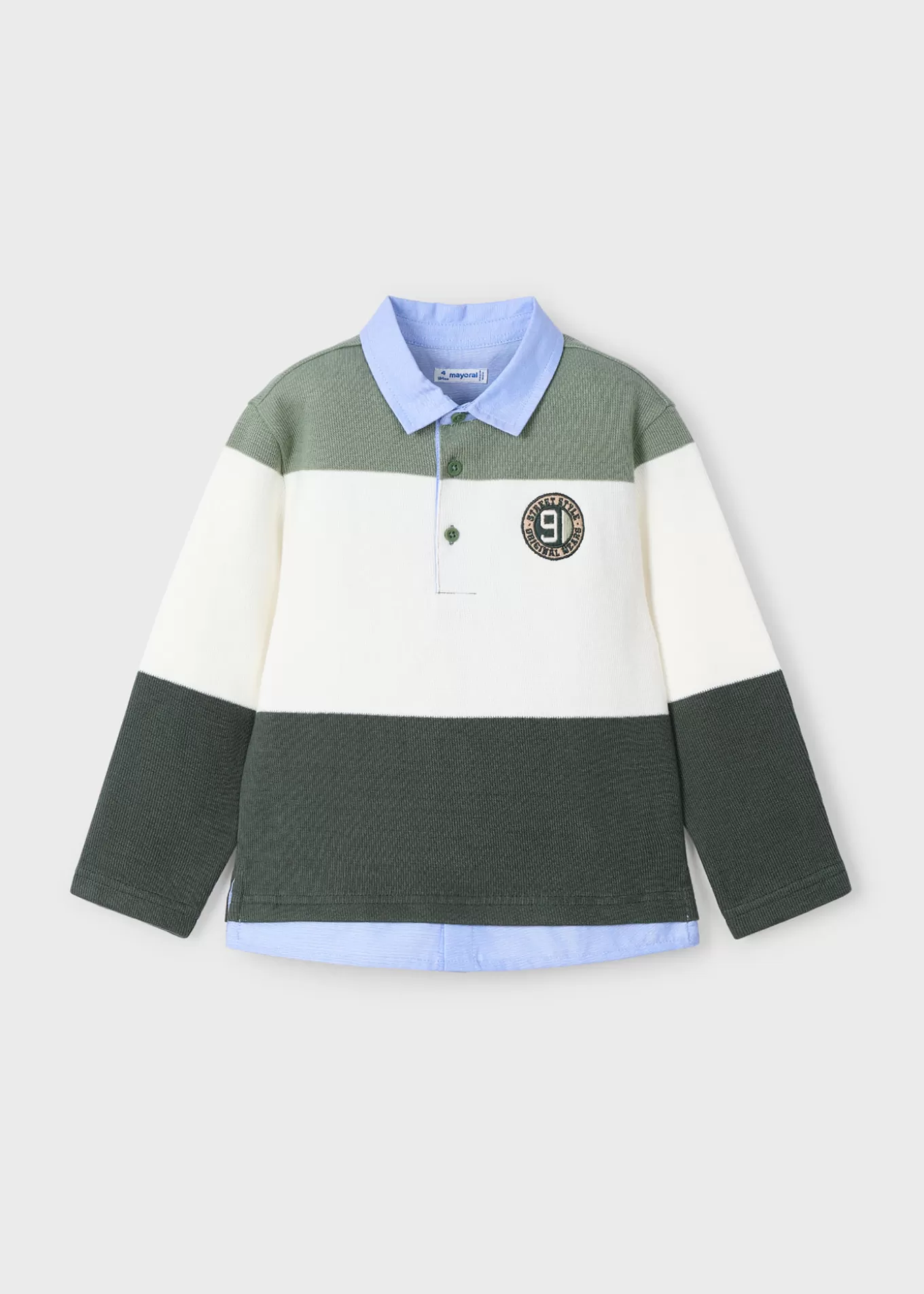 Polos^Mayoral Polo bandas niño Verde