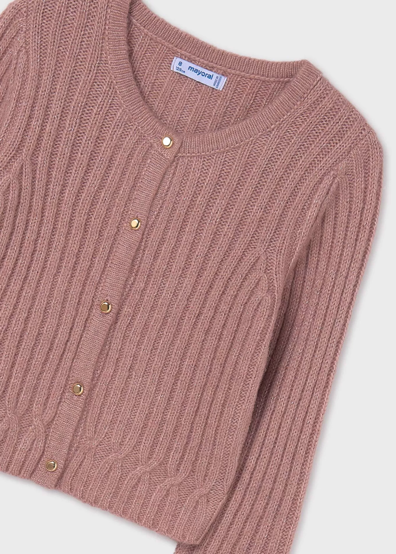 Rebecas Y Chaquetas De Punto^Mayoral Rebeca tricot chica Nudevigoré