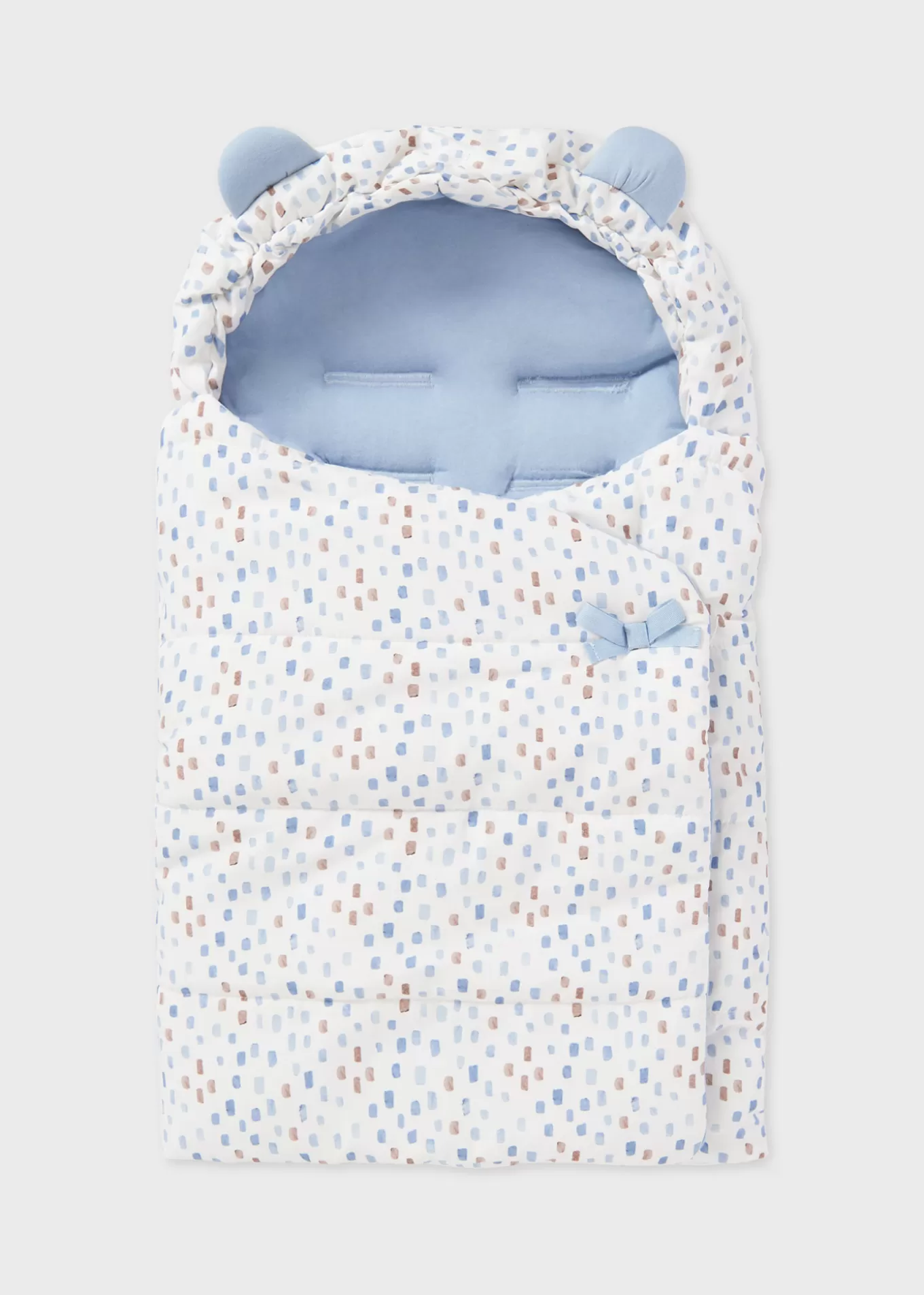 Fundas Y Sacos Sillas De Paseo^Mayoral Saco capazo estampado bebé OldBlue