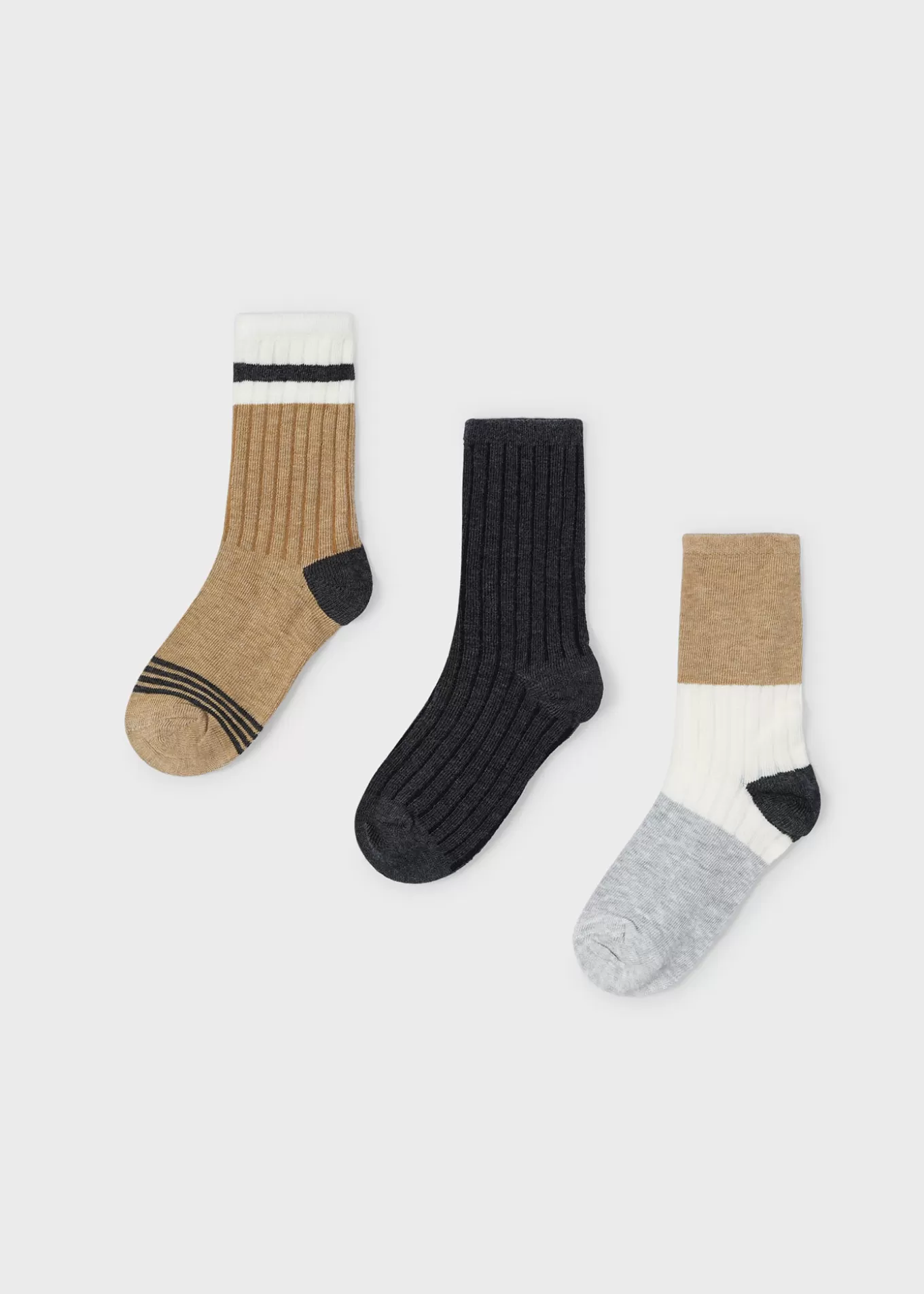Accesorios Y Complementos^Mayoral Set 3 calcetines bloques color niño Toffeevigoré