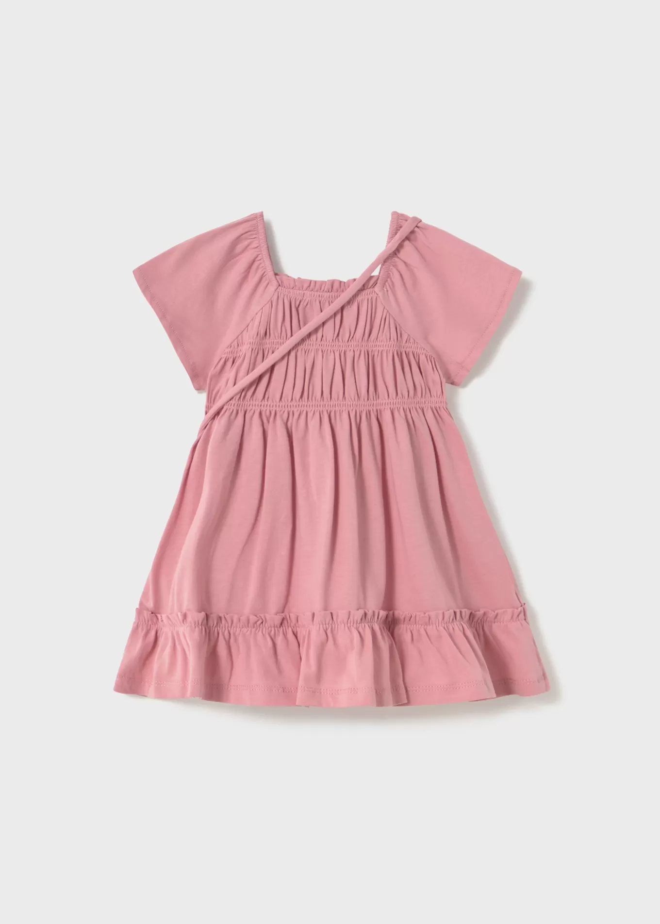 Vestidos^Mayoral Vestido con bolso bebé Rosado